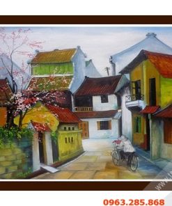 tranh pho hang bot